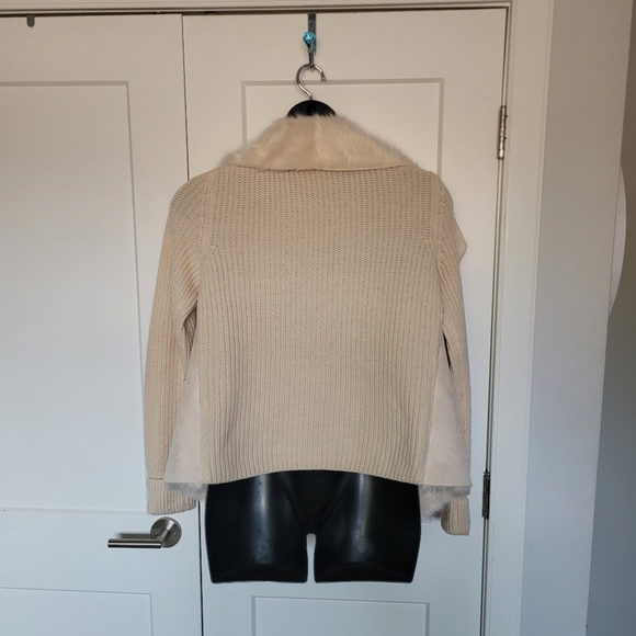 Fauz fur knit jacket - Picture 5 of 6